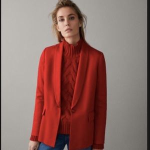 massimo dutti red jacket